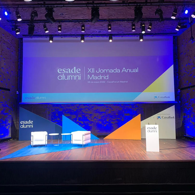 Montaje de stands en Barcelona